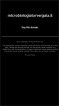 Mobile Screenshot of microbiologiatorvergata.it